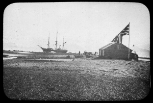 Bilde av skipet Southern Cross i 1899